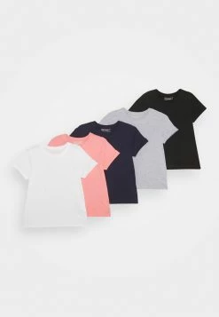 Tout neuf 🎁 Friboo 5 Pack - T-shirt imprimé Qualité Garantie t-shirts col rond kids 🧨