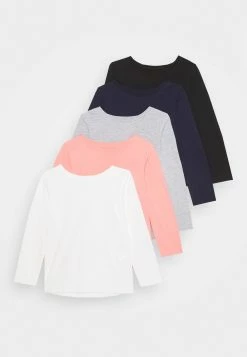 Meilleure affaire 👍 Friboo Prix Sympa GIRLS TEE 5 PACK - T-shirt à manches longues t-shirts col rond enfant 🥰