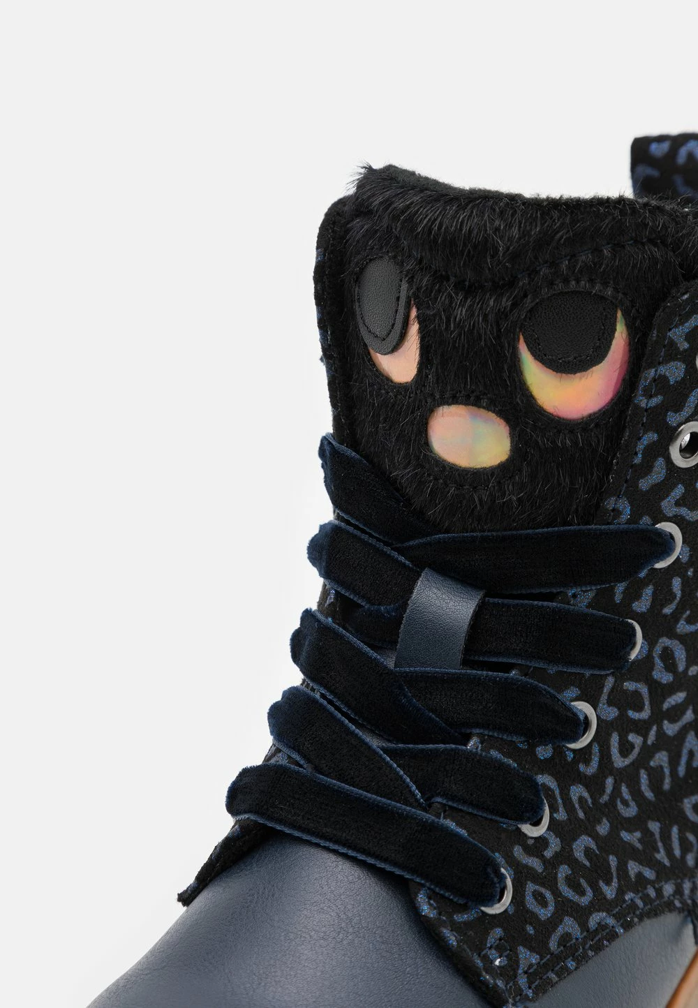 Tout neuf 🛒 Friboo Prix Accessible Bottines à lacets bottes et bottines rond kids 🌟 – Image 6