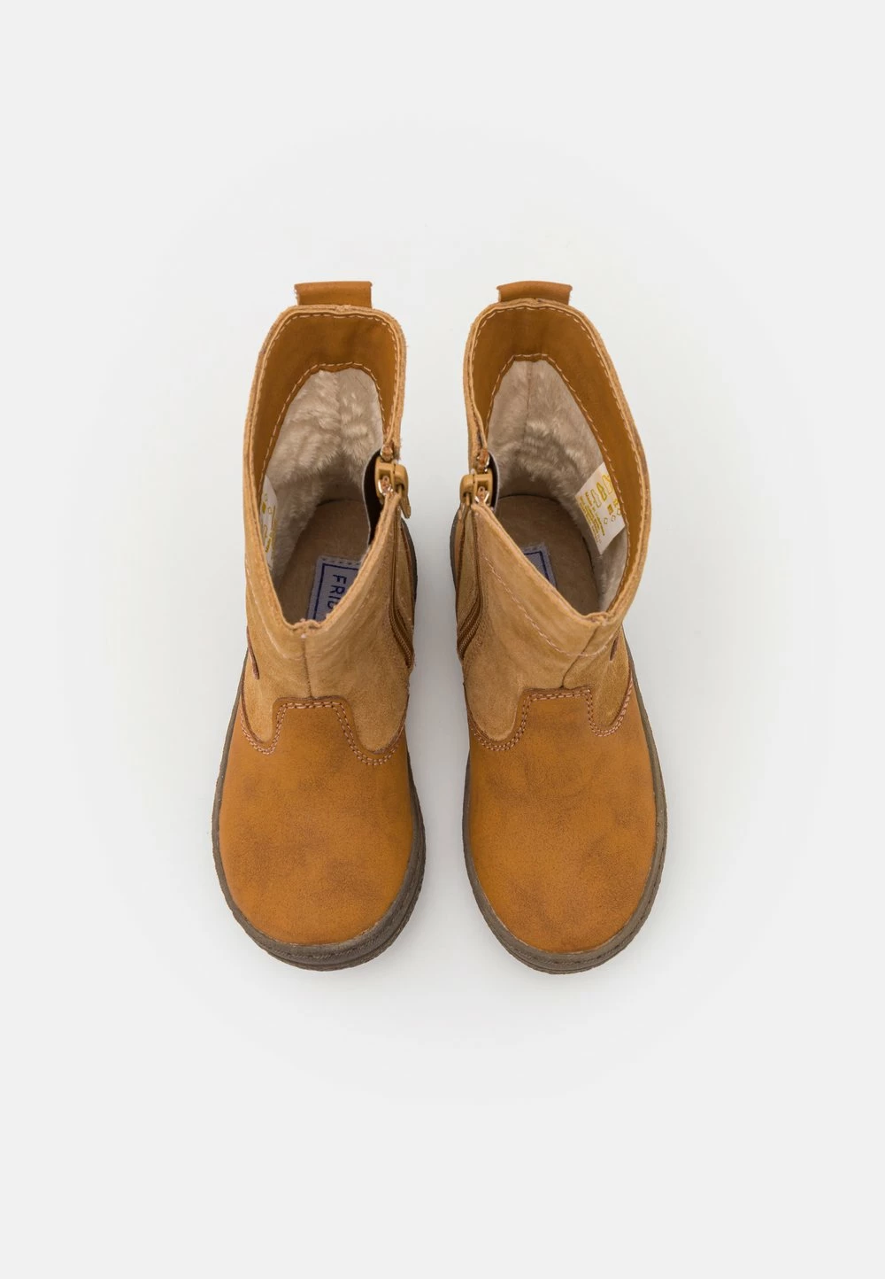 Meilleure vente 🎉 Marchandise de première qualité Friboo LEATHER - Bottes bottes et bottines rond enfant 😍 – Image 4