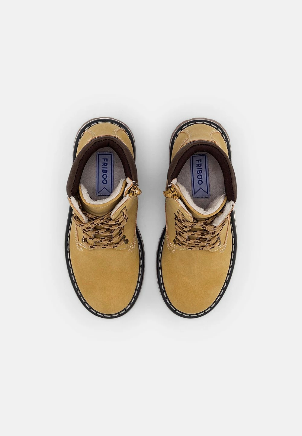 Bon marché 🥰 Prix De Lancement Friboo BOOTIES - Bottines à lacets bottes et bottines rond kids ⭐ – Image 4