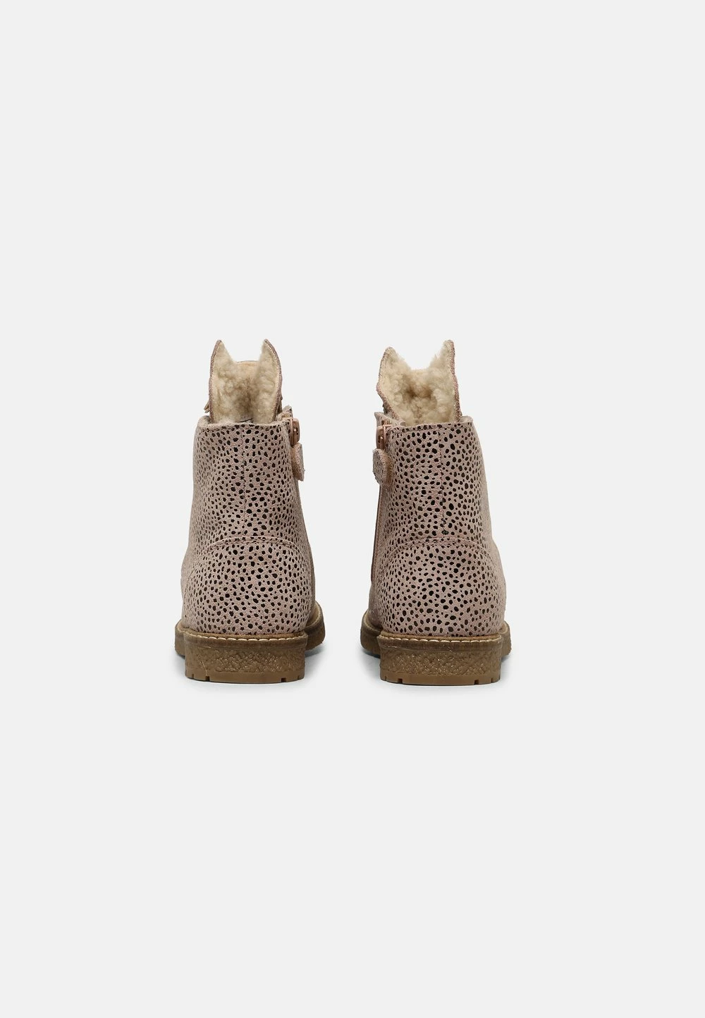 Meilleure vente 💯 Friboo LEATHER - Bottines à lacets Prix Sympa chaussures de neige rond kids ❤️ – Image 3