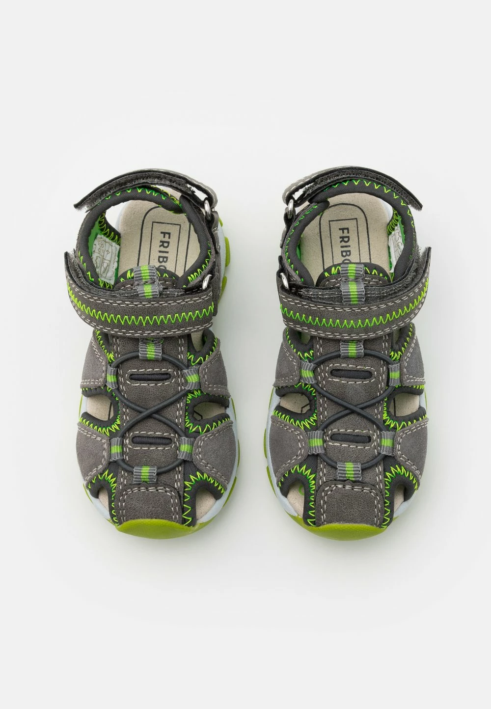 Promo 🧨 Friboo LEATHER - 🩴 Sandales de randonnée Garantie De Qualité 100% 🩴 Sandales et tongs rond kids 🛒 – Image 4