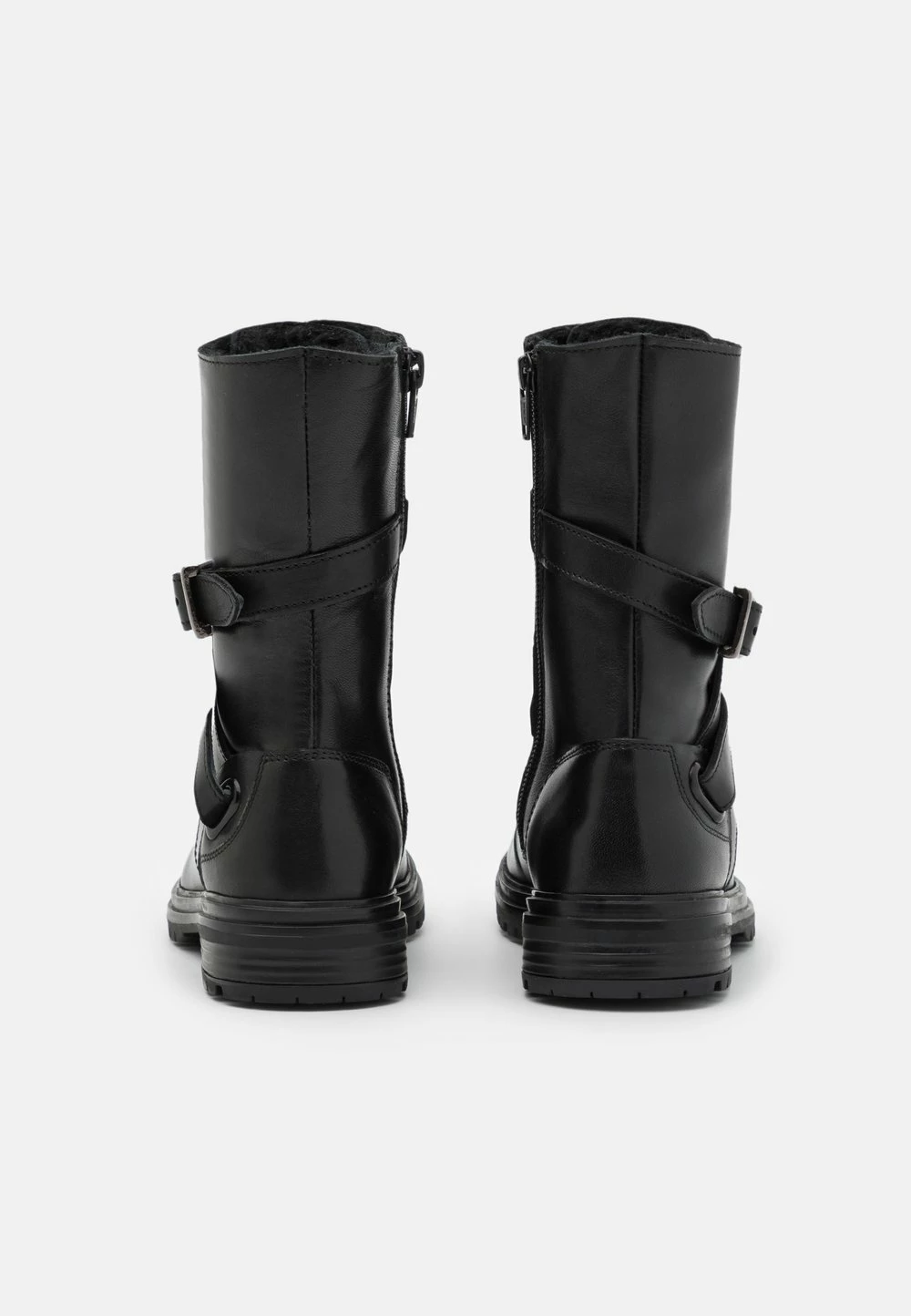 Coupon 🔔 Friboo Qualité Excellente LEATHER - Bottes à lacets bottes et bottines rond kids 👏 – Image 7