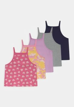 Le moins cher ❤️ Prix De Lancement Friboo 5 PACK - Débardeur t-shirts col carré enfant ✔️