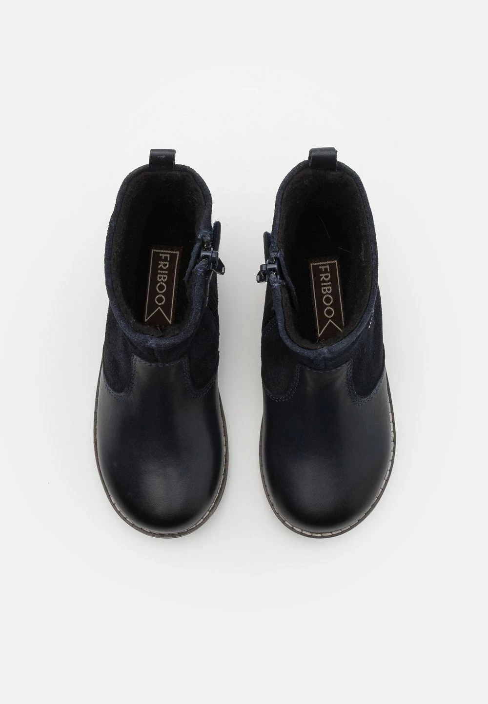 Offres đ Prix Accessible Friboo LEATHER - Bottines bottes et bottines rond kids â â Image 4