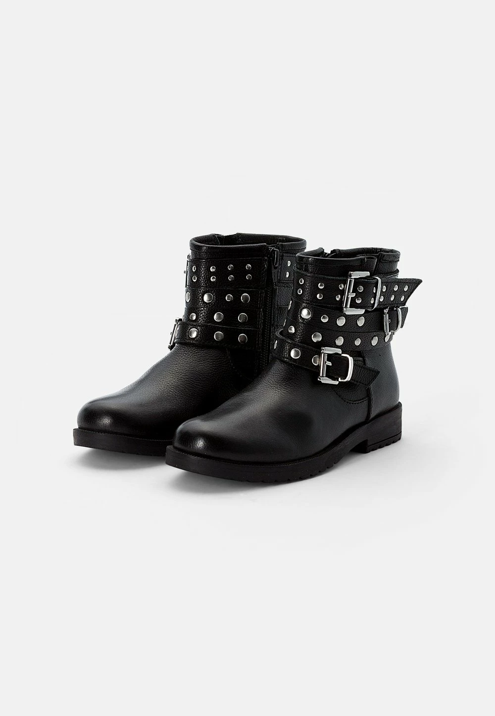 Grosses soldes 💯 Friboo 50% Off De Vente LEATHER BOOTIES - Santiags bottes et bottines rond kids 🧨 – Image 2