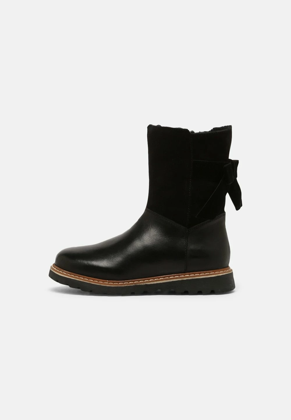 Meilleure affaire đ Friboo LEATHER - Bottes de neige Prix Refroidis chaussures de neige rond kids â