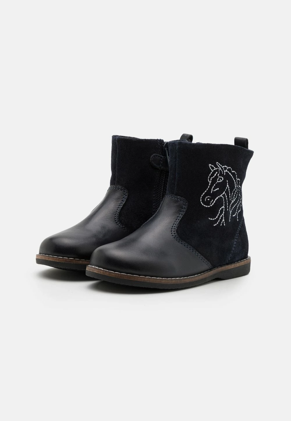 Offres đ Prix Accessible Friboo LEATHER - Bottines bottes et bottines rond kids â â Image 2