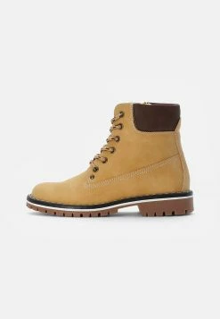 Bon marché 🥰 Prix De Lancement Friboo BOOTIES - Bottines à lacets bottes et bottines rond kids ⭐