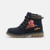 Budget 🤩 Friboo Meilleure qualité SPIDERMAN - Bottines à lacets bottes et bottines rond unisex 😍