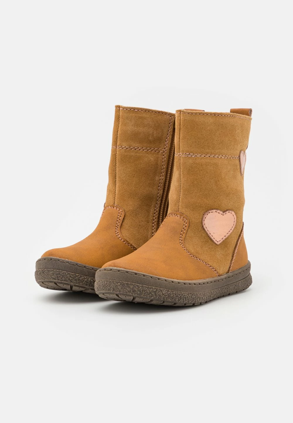 Meilleure vente 🎉 Marchandise de première qualité Friboo LEATHER - Bottes bottes et bottines rond enfant 😍 – Image 2