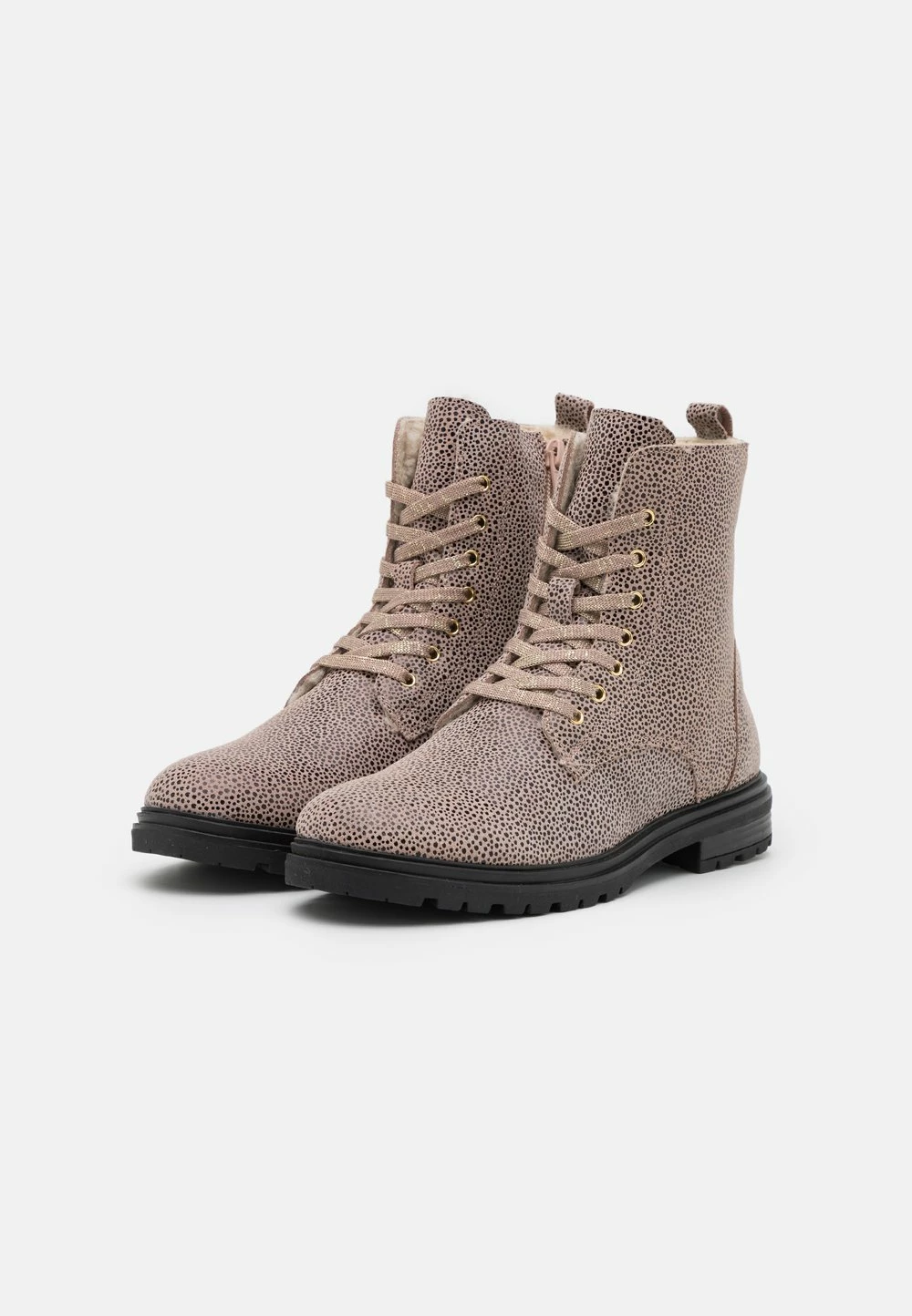 Acheter 👏 Friboo Réduction LEATHER - Bottines à lacets bottes et bottines rond kids 😀 – Image 2