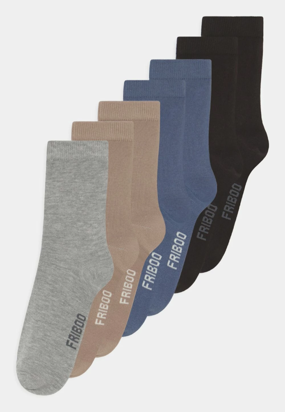 Offres ❤️ Prix Équitable Friboo 7 PACK UNISEX - Chaussettes sous-vêtements et peignoirs chiné ❤️