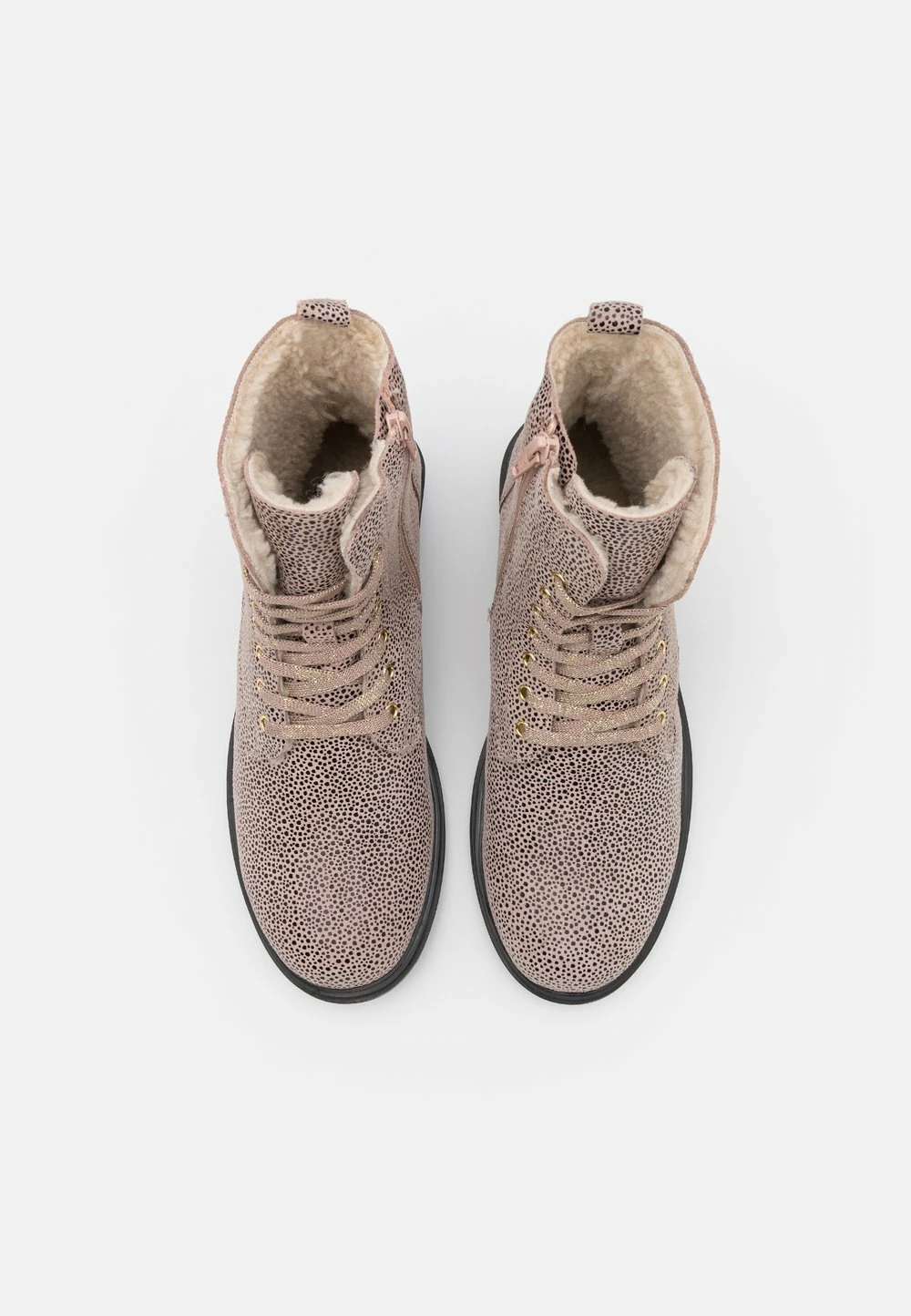 Acheter 👏 Friboo Réduction LEATHER - Bottines à lacets bottes et bottines rond kids 😀 – Image 4