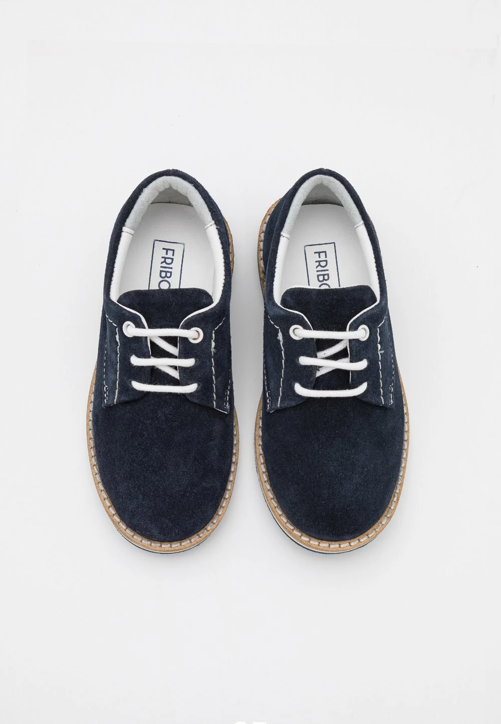 Budget 👏 Friboo Produit de première qualité LEATHER - Derbies chaussures de ville rond enfant 🛒 – Image 4