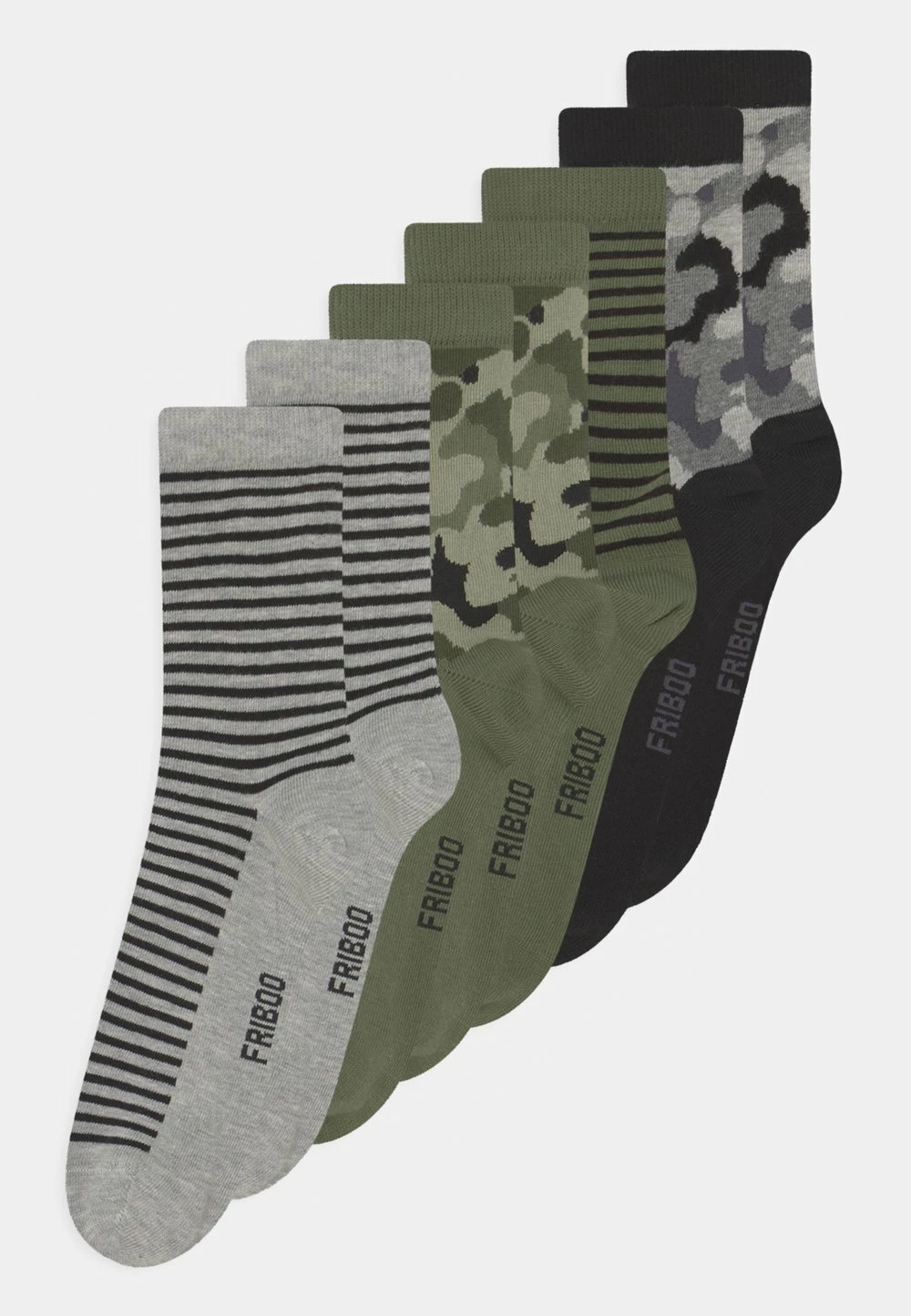 De gros 🤩 Friboo 7 PACK - Chaussettes Prix Allégé sous-vêtements et peignoirs camouflage kids 💯 – Image 4